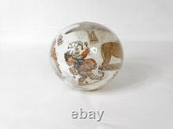 Ball Wig Blown Glass Decoration Animals Characters Era Xixth
