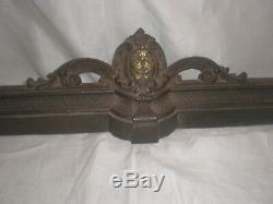 Bar From Chimney Storefront Old Cast Iron Black Iron D'era End XIX Eme