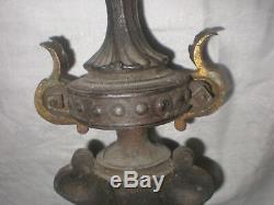 Bar From Chimney Storefront Old Cast Iron Black Iron D'era End XIX Eme