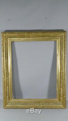 Barbizon Frame Wood And Stucco Doré Time XIX Century