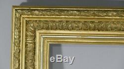 Barbizon Frame Wood And Stucco Doré Time XIX Century