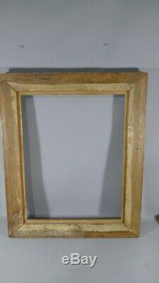 Barbizon Frame Wood And Stucco Doré Time XIX Century