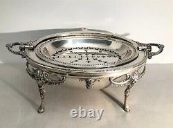 Bath Marie Leguminous Silver Metal Era 19th Century