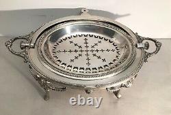 Bath Marie Leguminous Silver Metal Era 19th Century