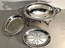 Bath Marie Leguminous Silver Metal Era 19th Century