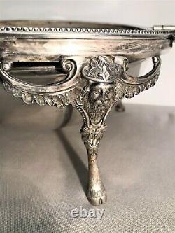 Bath Marie Leguminous Silver Metal Era 19th Century