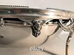 Bath Marie Leguminous Silver Metal Era 19th Century