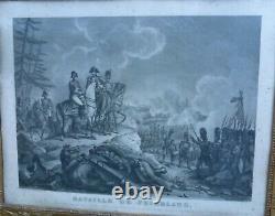 Battle Of Friedland Epoque Napoleon I Original 19th Century