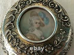 Beautiful Boite Argent Vermeil Epoque XIX Eme