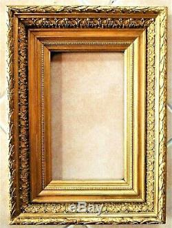 Beautiful Broad Molding Frame Wood And Gilded Stucco Period Late XIX 1880