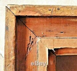 Beautiful Broad Molding Frame Wood And Gilded Stucco Period Late XIX 1880