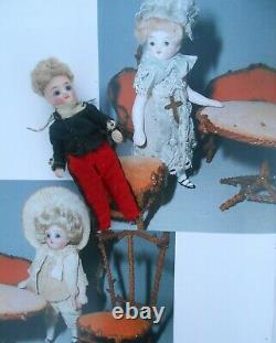 Beautiful French Cute Doll 11 CM Of Period Late 19th Century