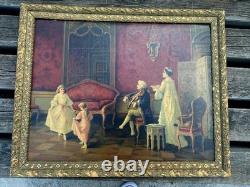 Beautiful Old Chromolithograph from the Late 19th Century