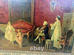 Beautiful Old Chromolithograph from the Late 19th Century