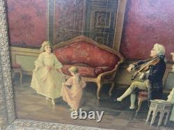 Beautiful Old Chromolithograph from the Late 19th Century