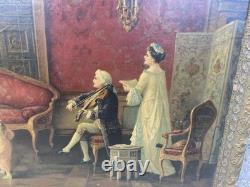 Beautiful Old Chromolithograph from the Late 19th Century