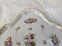 Beautiful Paris porcelain serving platter, mid-19th century