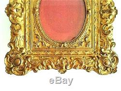 Beautiful Setting Gilt Brass Decorated Pushed Period Late Nineteenth To 1880/1900