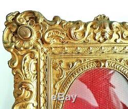 Beautiful Setting Gilt Brass Decorated Pushed Period Late Nineteenth To 1880/1900