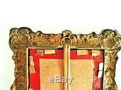 Beautiful Setting Gilt Brass Decorated Pushed Period Late Nineteenth To 1880/1900