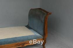 Bed Louis XV Style Walnut Sofa Period Late Nineteenth