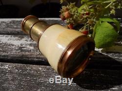 Binocular Telescope Theater Xixth Gold Metal Mini Telescope