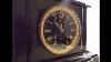 Black Marble Clock Movement Is Poque Napol From Paris Iii M Mechanism D Watchmaker