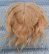 Blonde Mohair Wig And Bb Cork Cap Era Late 19th Century