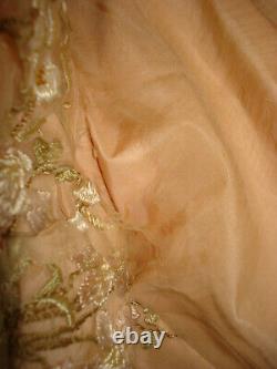 Bodice Ancient Silk Ball Dress Beautiful Antique Epoque Victorian Silk Bodice S