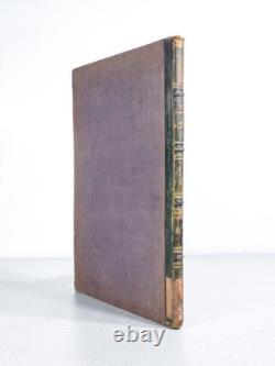 Book Atlas of Civil Architecture Giovanni Vannini Autographed Era 1850