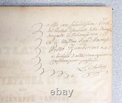 Book Atlas of Civil Architecture Giovanni Vannini Autographed Era 1850