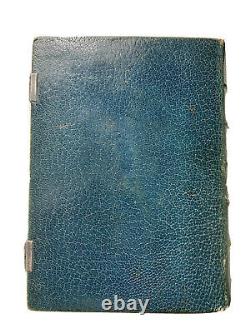 Book Dhours Religion & Piety Flowers Of Lys & Crown Comtale Epoque XIX Ème