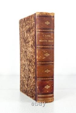Book Era Treaty Forensic Medicine According to Laura 1874 Doctor Volume