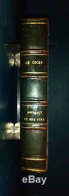 Bordeaux Wines Cocks Feret 1868 2nd Edition Very Much Sought After Vintage Binding Rare