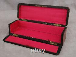 Box A Gants Ronce De Noyer Palissandre Marqueterie Period Napoleon III 19th