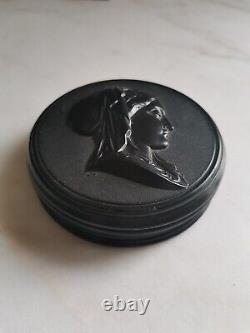 Box In Black Bakelite At The Effigy Of The Virgin Mary, Epoch Late Xixth