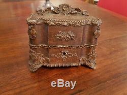 Box Scented Carved Wood Time Late Nineteenth Century