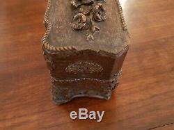 Box Scented Carved Wood Time Late Nineteenth Century