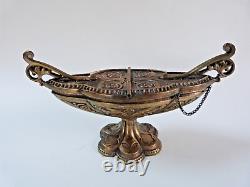 Bronze 19th Century Neo-Gothic Incense Shuttle by Viollet le Duc