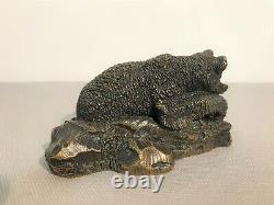 Bronze Bear Paperweight, 19th Century