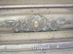 Bronze Chenets with Greyhound Decoration from the 19th Century, Greyhound Dog Sculpture 19th Century