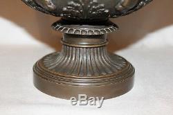 Bronze Cup Signed Auguste Delafontaine Time Nineteenth Century