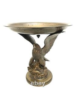 Bronze Eagle Cup signed Auguste Cain, 19th century period