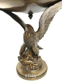 Bronze Eagle Cup signed Auguste Cain, 19th century period