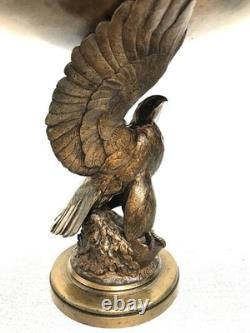 Bronze Eagle Cup signed Auguste Cain, 19th century period