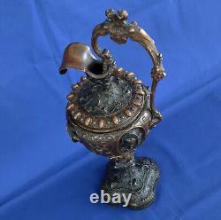 Bronze Ewer Renaissance Style Napoleon III Period 19th Century