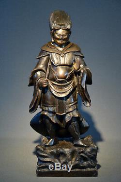 Bronze Guardian Statue Japan 19th Century Edo / Japanese Edo Period Bronze