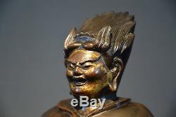 Bronze Guardian Statue Japan 19th Century Edo / Japanese Edo Period Bronze