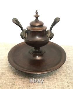 Bronze Inkstand Signed Susse Frères 19th Century
