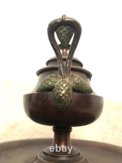 Bronze Inkstand Signed Susse Frères 19th Century